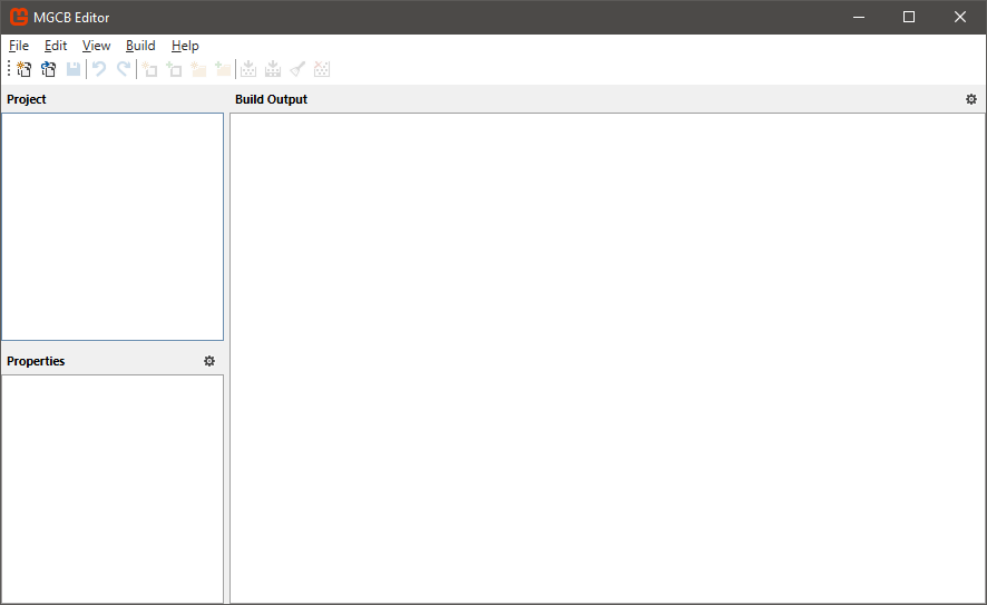 MGCB Editor